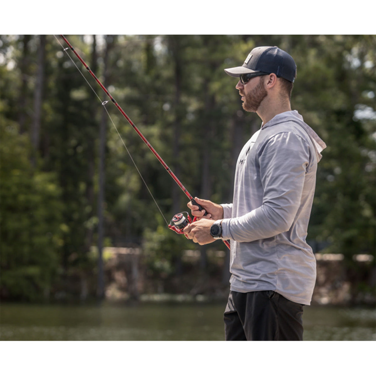 Lew's Mach Smash Spinning 2-Piece Combo Lifestyle Image
