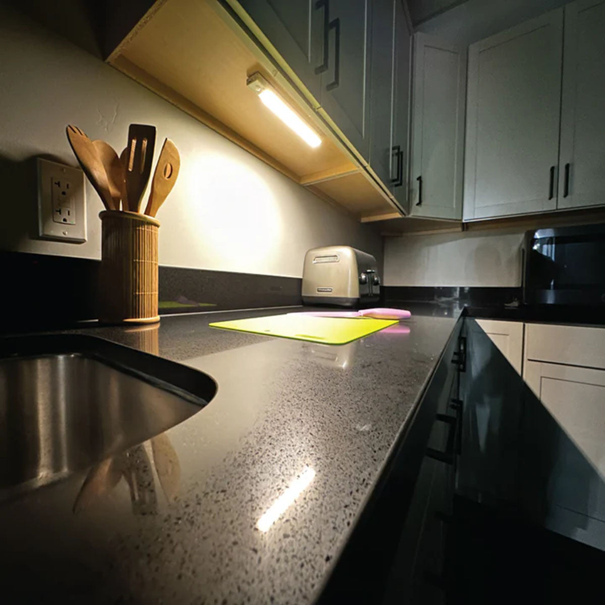 LuxPro 12" Motion Sensor Rechargeable Under Cabinet Light