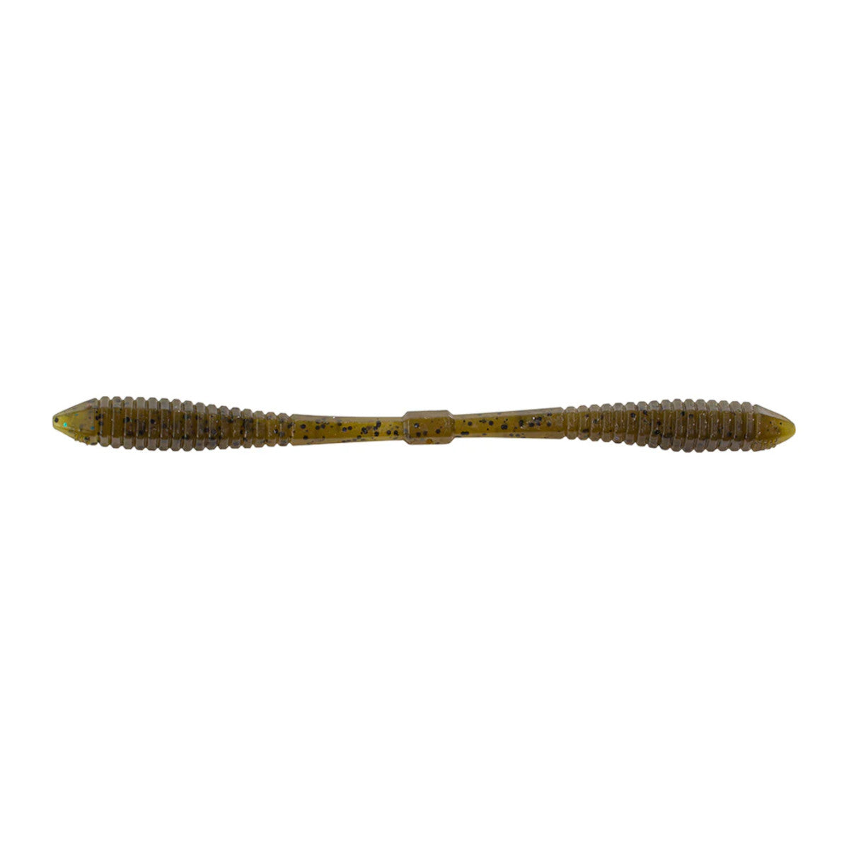 Image of the Lunkerhunt Hive Series Versa Worm in Green Pumpkin