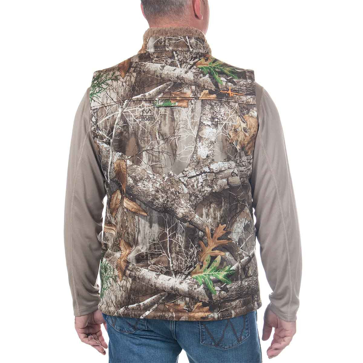 Habit Early Dawn Sherpa Shell Vest back image