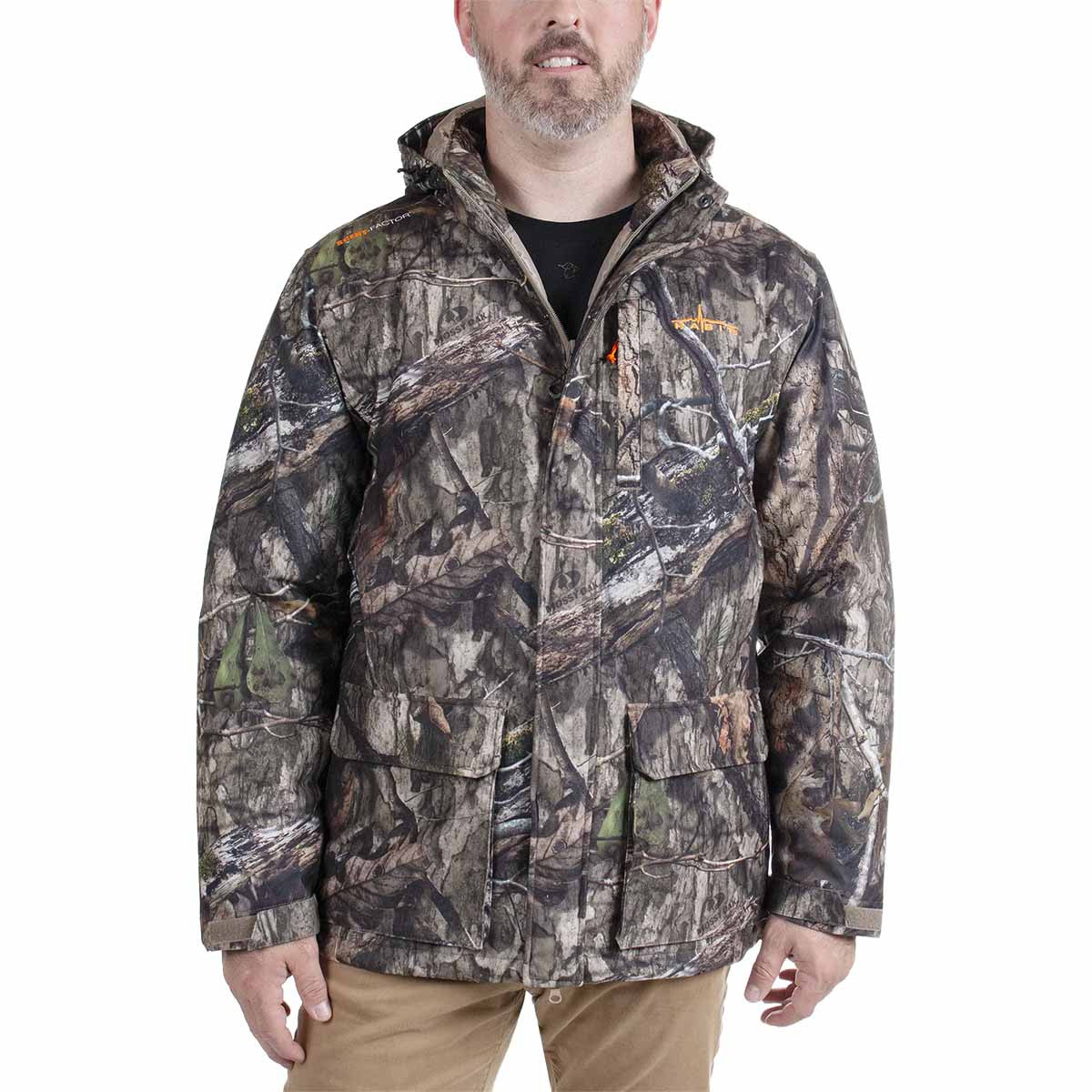 Habit Cedar Branch Insulated Parka Image in Mossy Oak DNA
