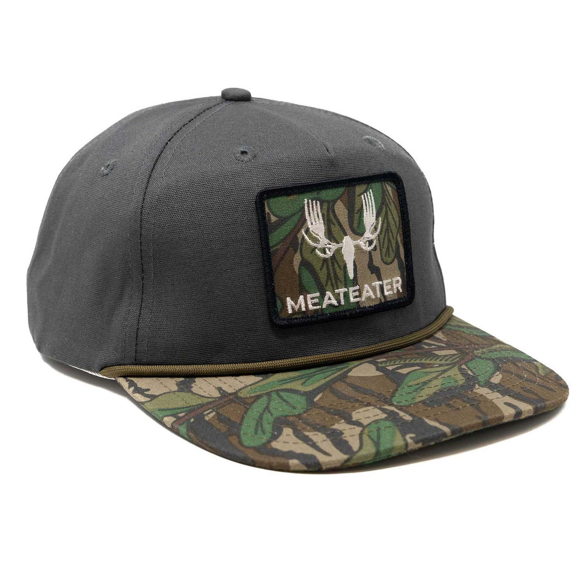 Image of the MeatEater x NWTF Greenleaf Goat Rope Hat.