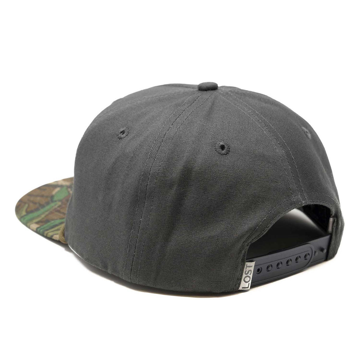 Back image of the MeatEater x NWTF Greenleaf Goat Rope Hat.