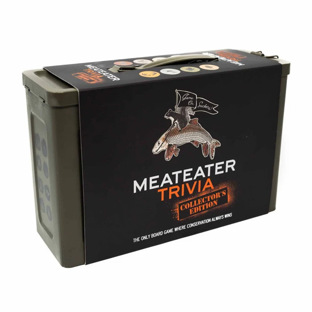 Image of the MeatEater Trivia Collector's Edition.