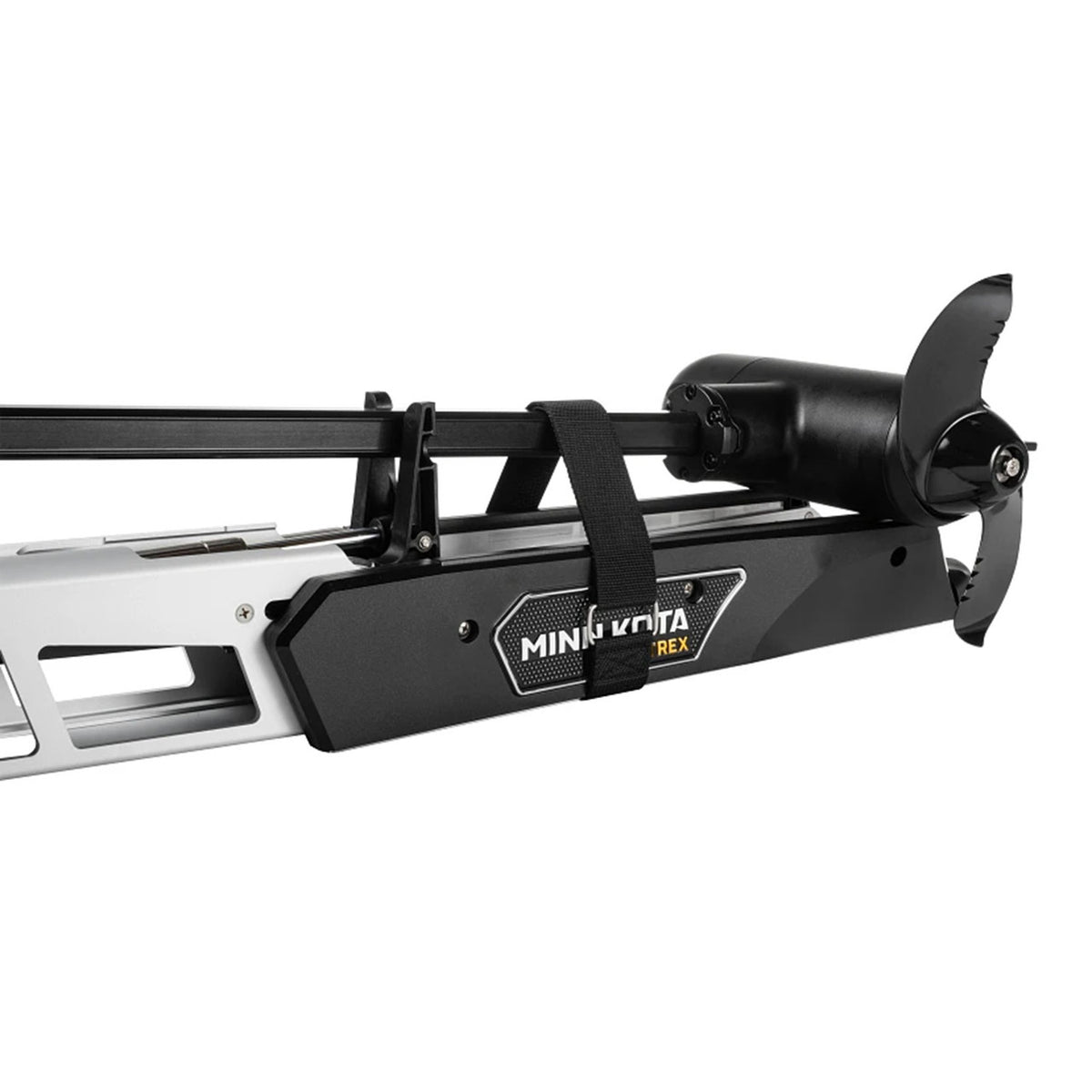 Ultrex QUEST 90/115 lb. Mega Down/Side Imaging 52" Shaft Trolling Motor Strapped Down Image