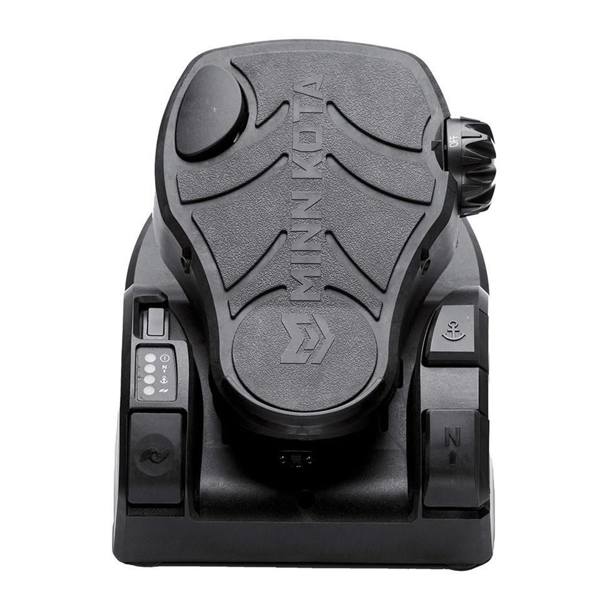 Foot Pedal Image of the Minn Kota Ultrex Trolling Motor with i-Pilot Link and US2 Transducer.