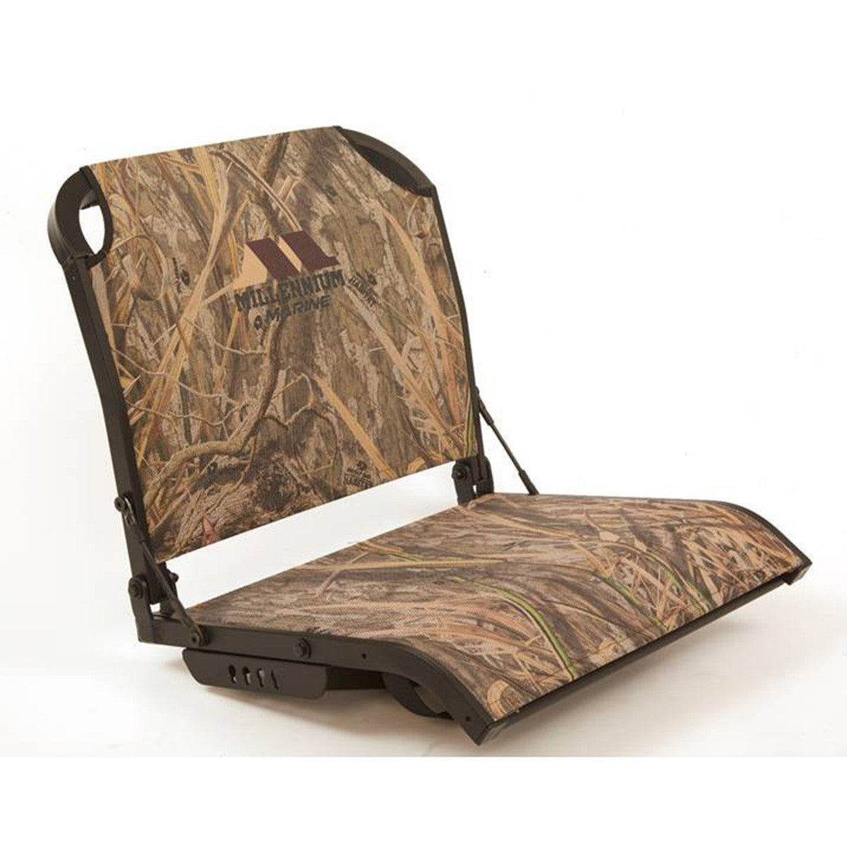 Millennium B-100 Marine Boat Seat in Shadow Grass Blades Image Green