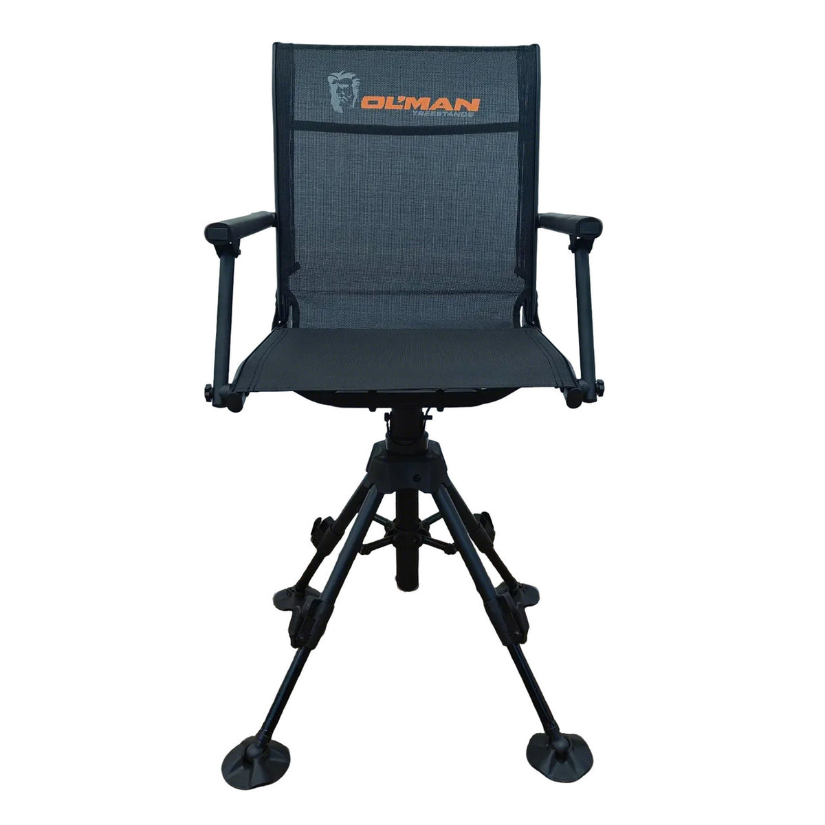 Millennium Ol' Man Outfitter Swivel Hunting Chair with Legs Extended Image