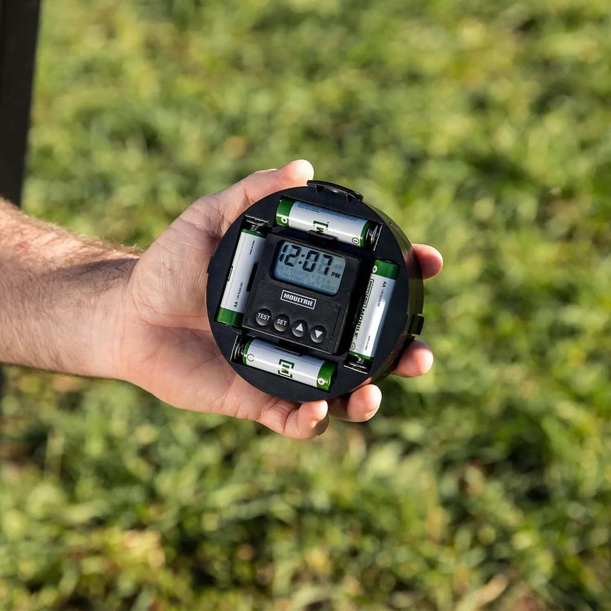 Moultrie 200 lb. Standard Deer Feeder Battery Compartment