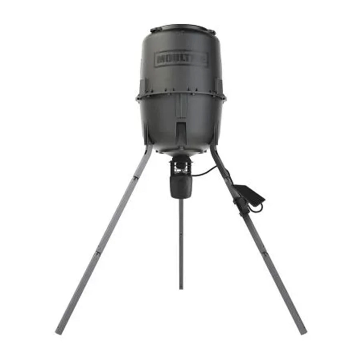 Image of the Moultrie 250 LB Deer Feeder Connected.