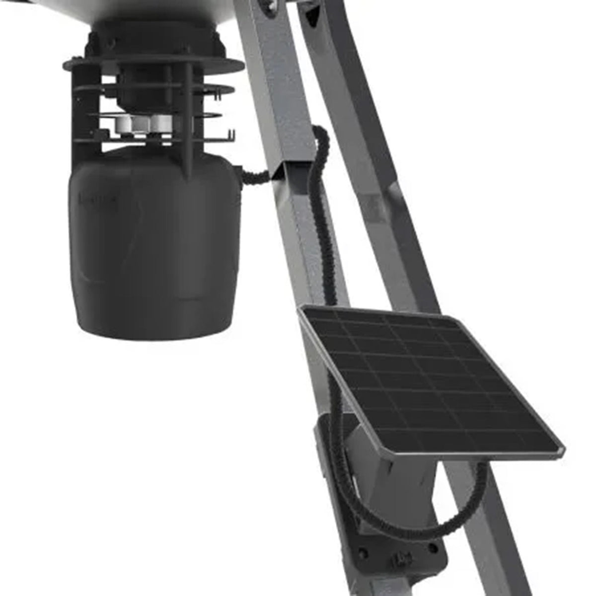 Middle image of the Moultrie 250 LB Deer Feeder Connected.
