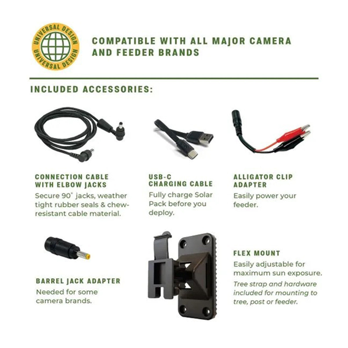 Moultrie Mobile 10 Watt Universal Solar Power Pack Accessories Image