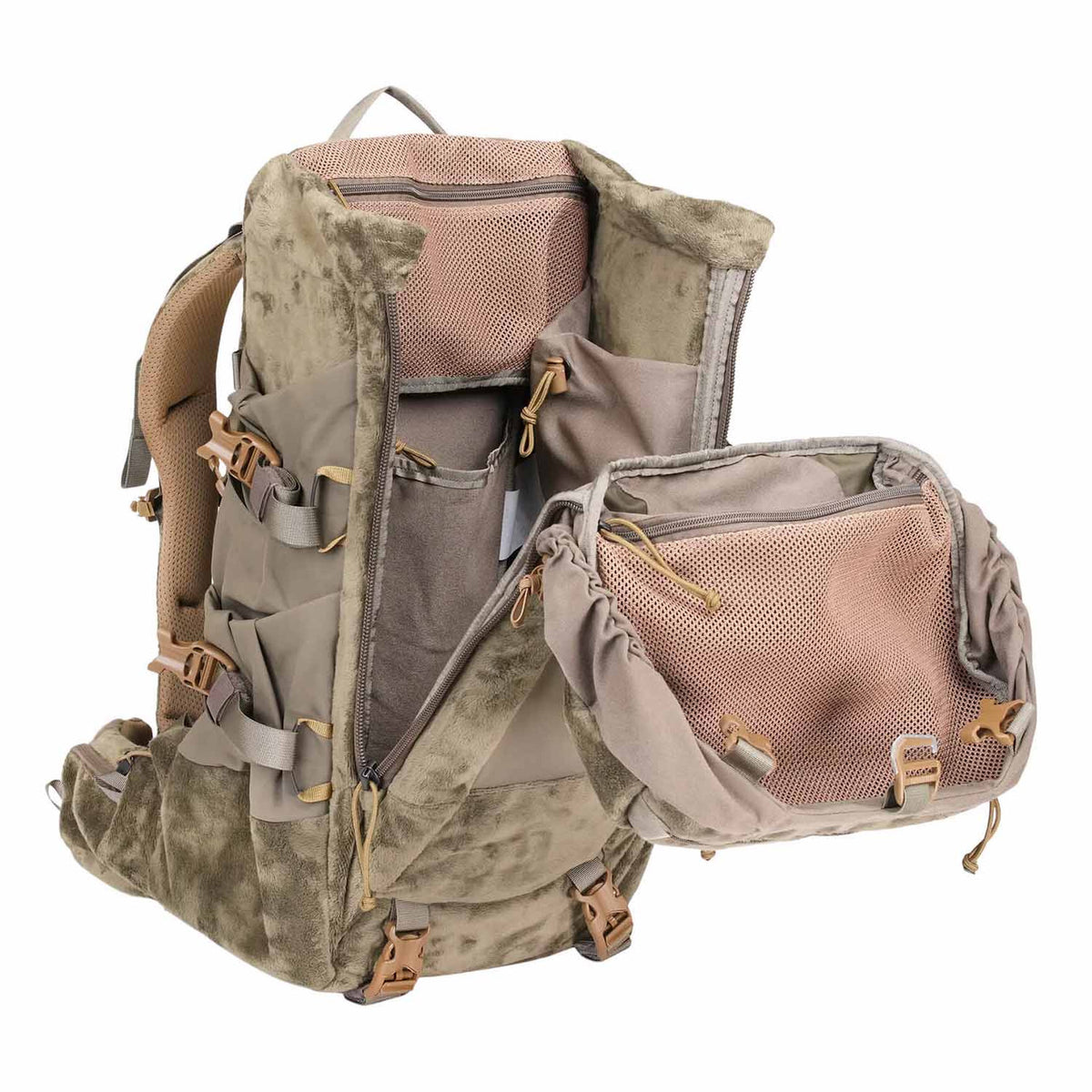 Treehouse 38 Hunting Pack Back Open IMage