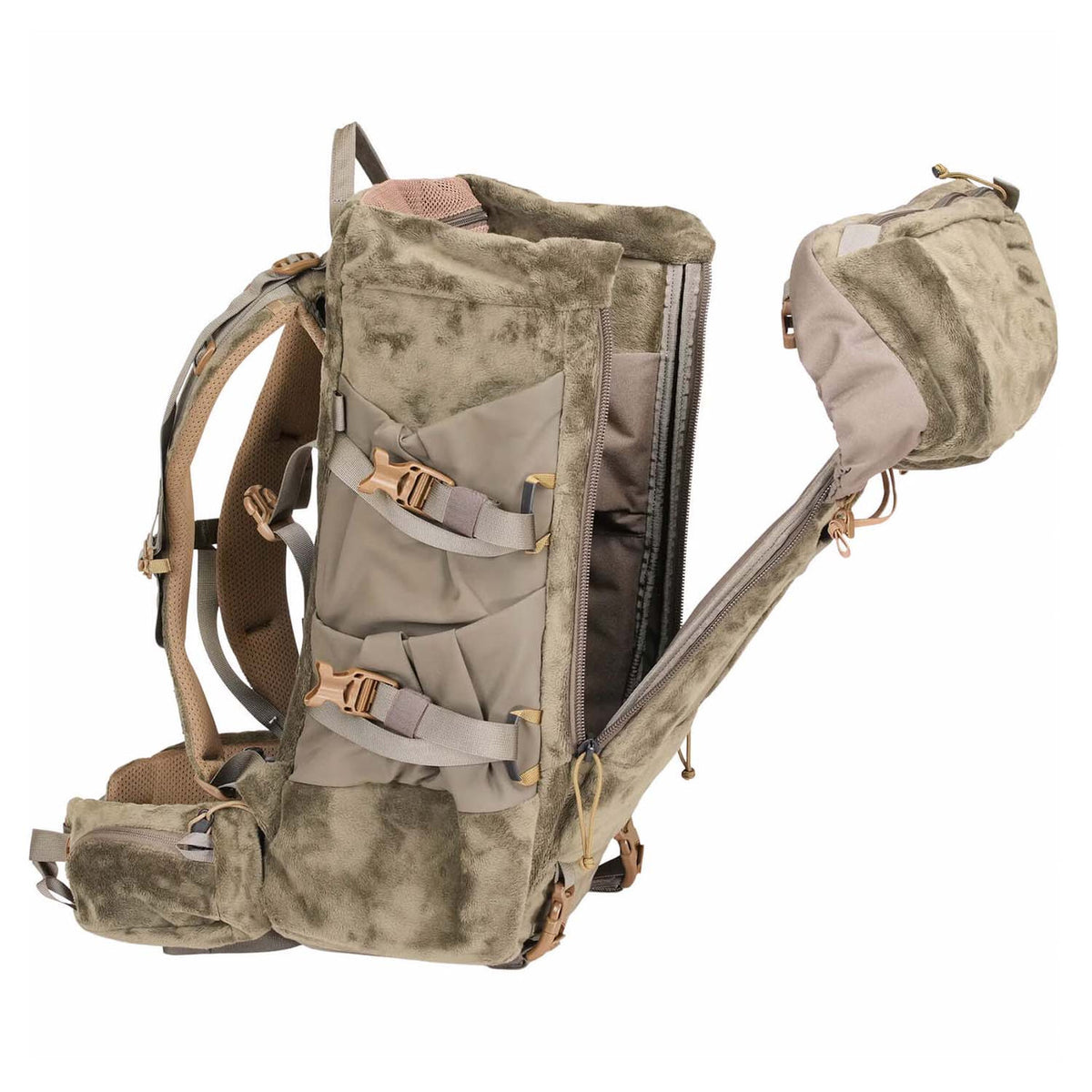 Treehouse 38 Hunting Pack Side Open Image
