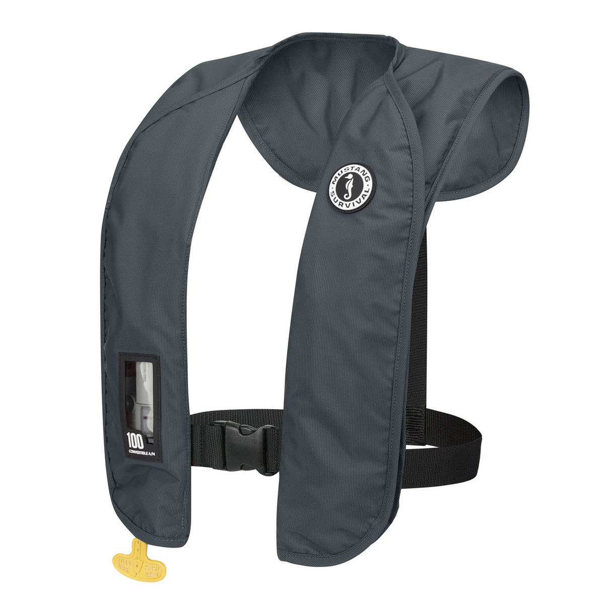 Image of the Mustang Survival MIT 100 Convertible A/M Inflatable PFD in Admiral Gray