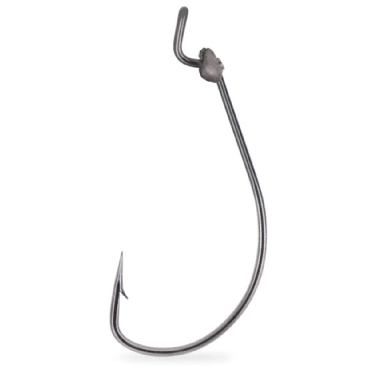 Mustad KVD Grip-Pin 2X Fine Soft Plastics, Big Mouth Wide Gap, Forged - Black Nickel image