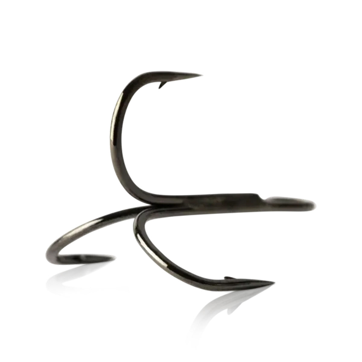 Bottom Image of the Mustad KVD Elite Triple Grip Treble Hook.