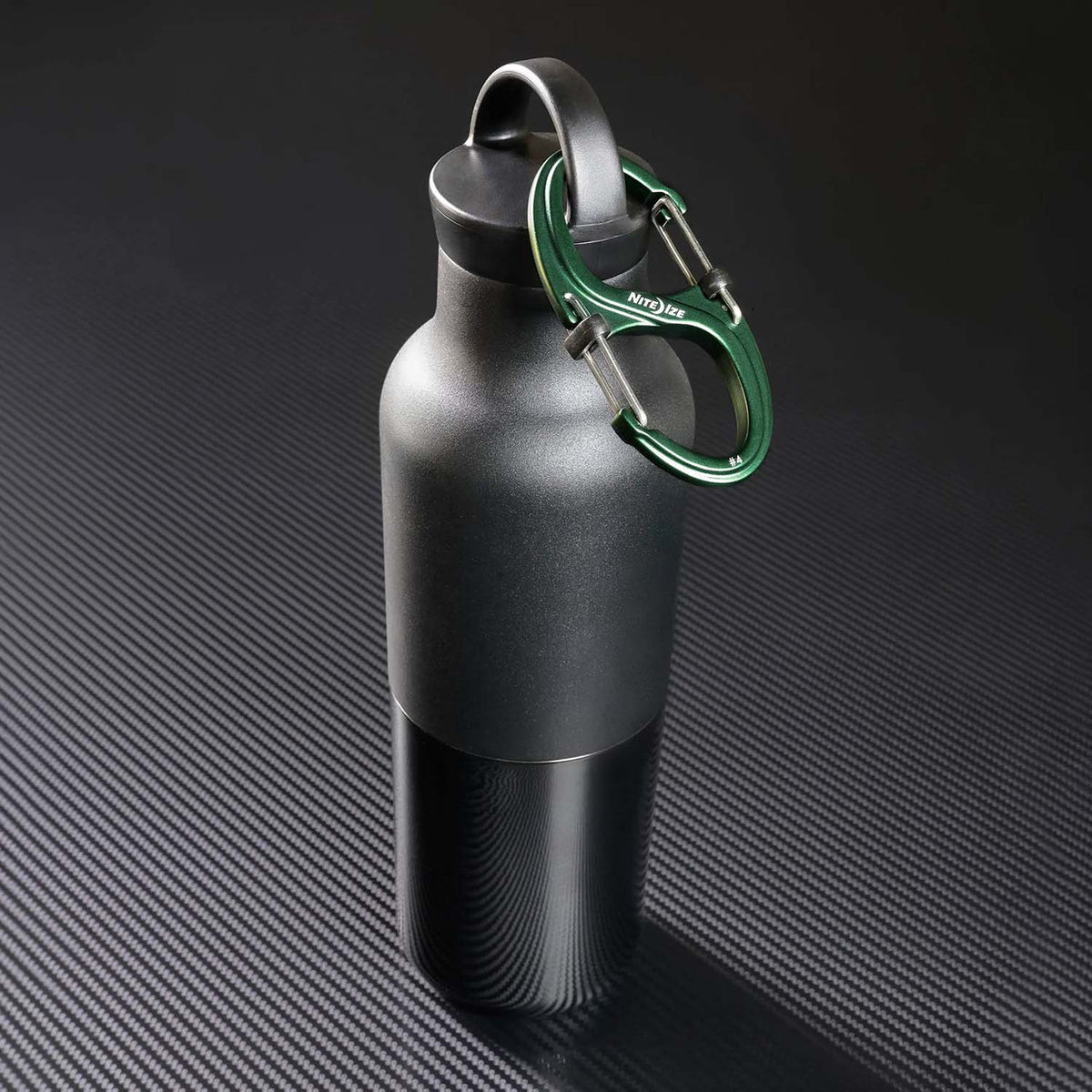 Water Bottle Image of the Nite Ize S-Biner XT SlideLock Dual Carabiner.