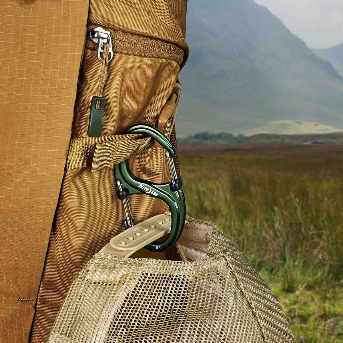 Hat Image of the Nite Ize S-Biner XT SlideLock Dual Carabiner.