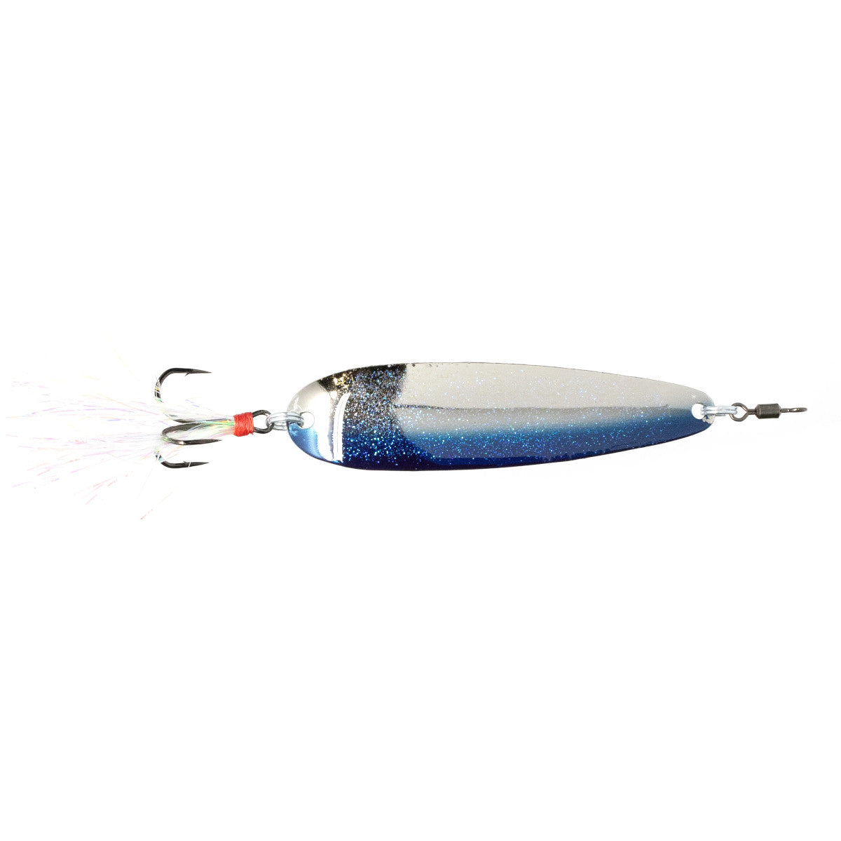 Image of the Lake Fork Flutter Spoon in Blue Shad
