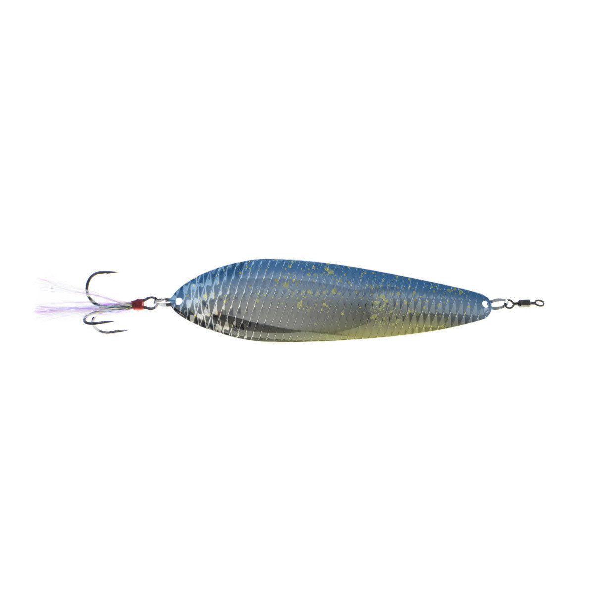 Image of the Nichols Lures Bass Mafia Little Larry Spoon in Golden Blue