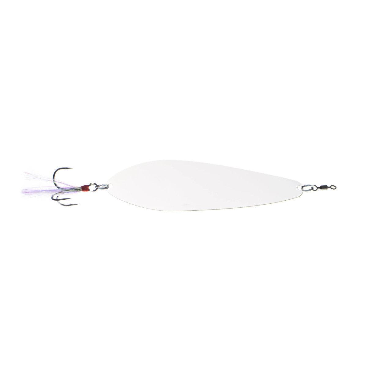 Image of the Nichols Lures Bass Mafia Little Larry Spoon in Snow White