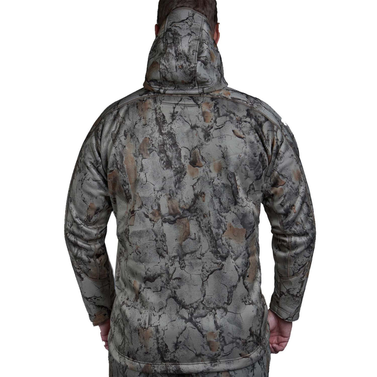 Natural Gear Coldfront Waterfowl Jacket Back Model Image