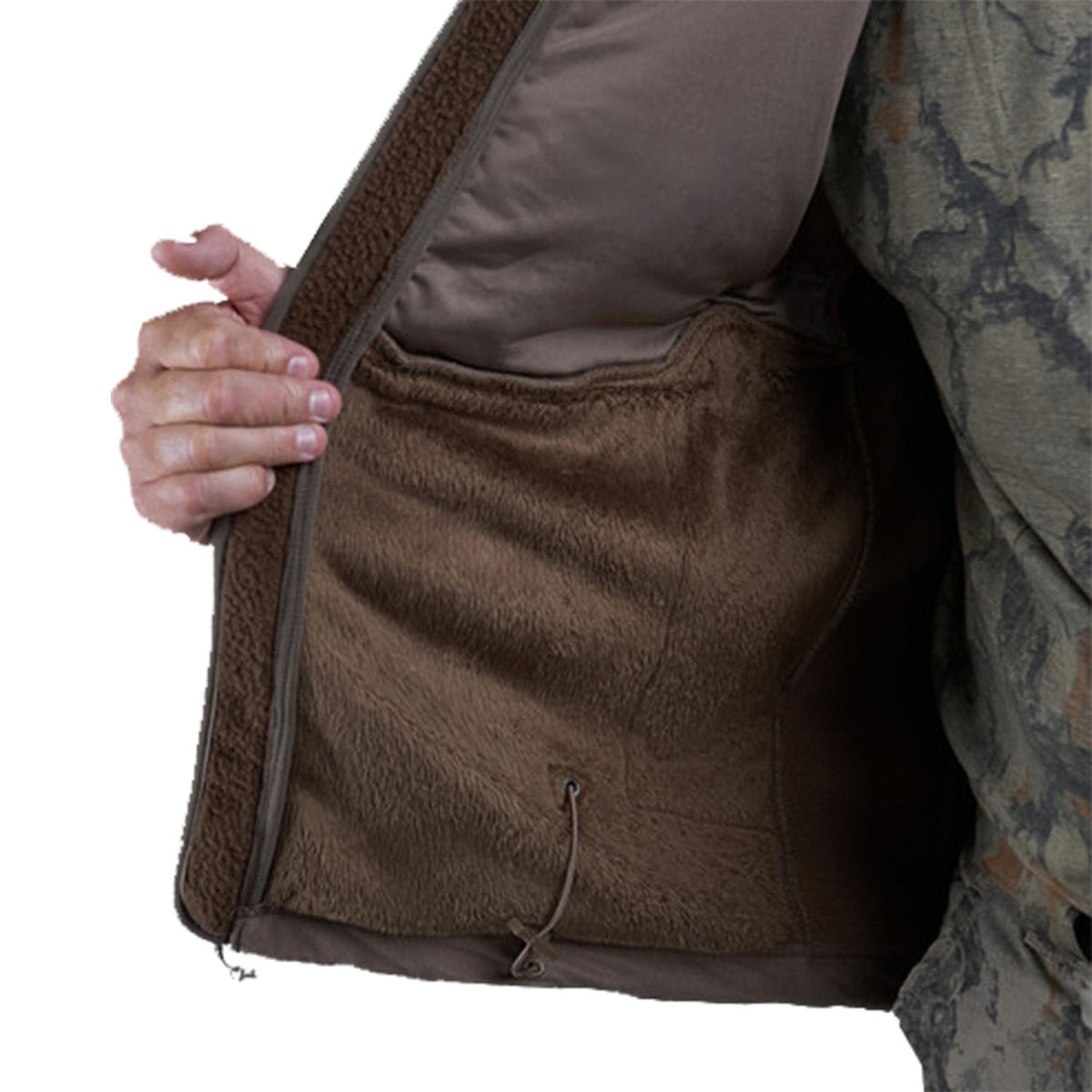 Natural Gear Coldfront Waterfowl Jacket Inside Pocket Image