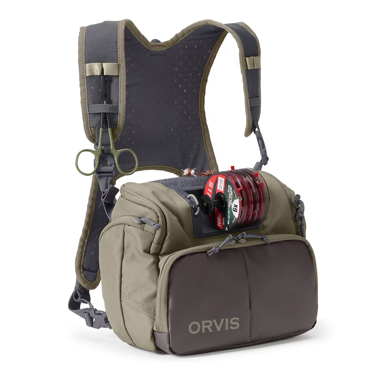 Orvis Chest Pack image in Dusty Olive