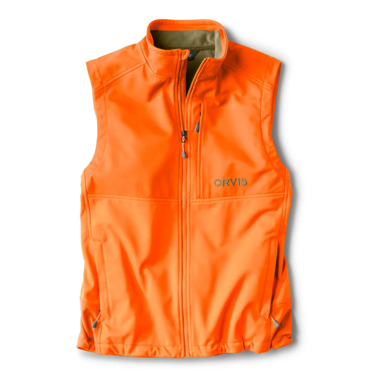 Orvis Upland Hunting Softshell Vest in Blaze Orange