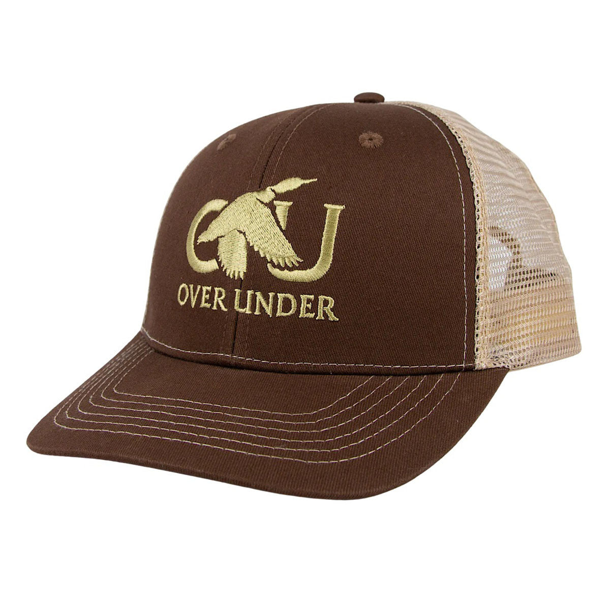 Over Under O/U Duck Mesh Back Hat Image