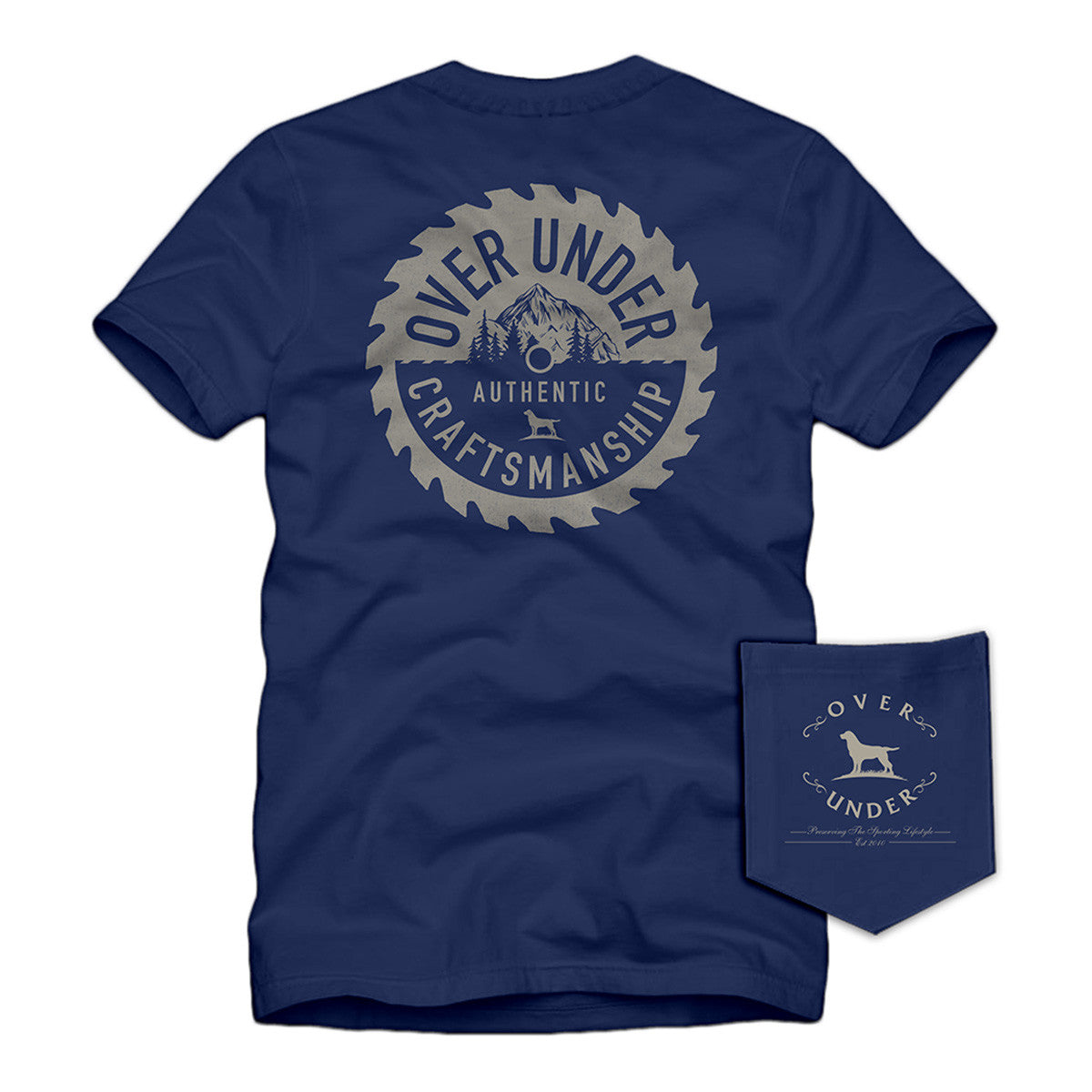 Over Under Sawtooth Short-Sleeve T-Shirt Image