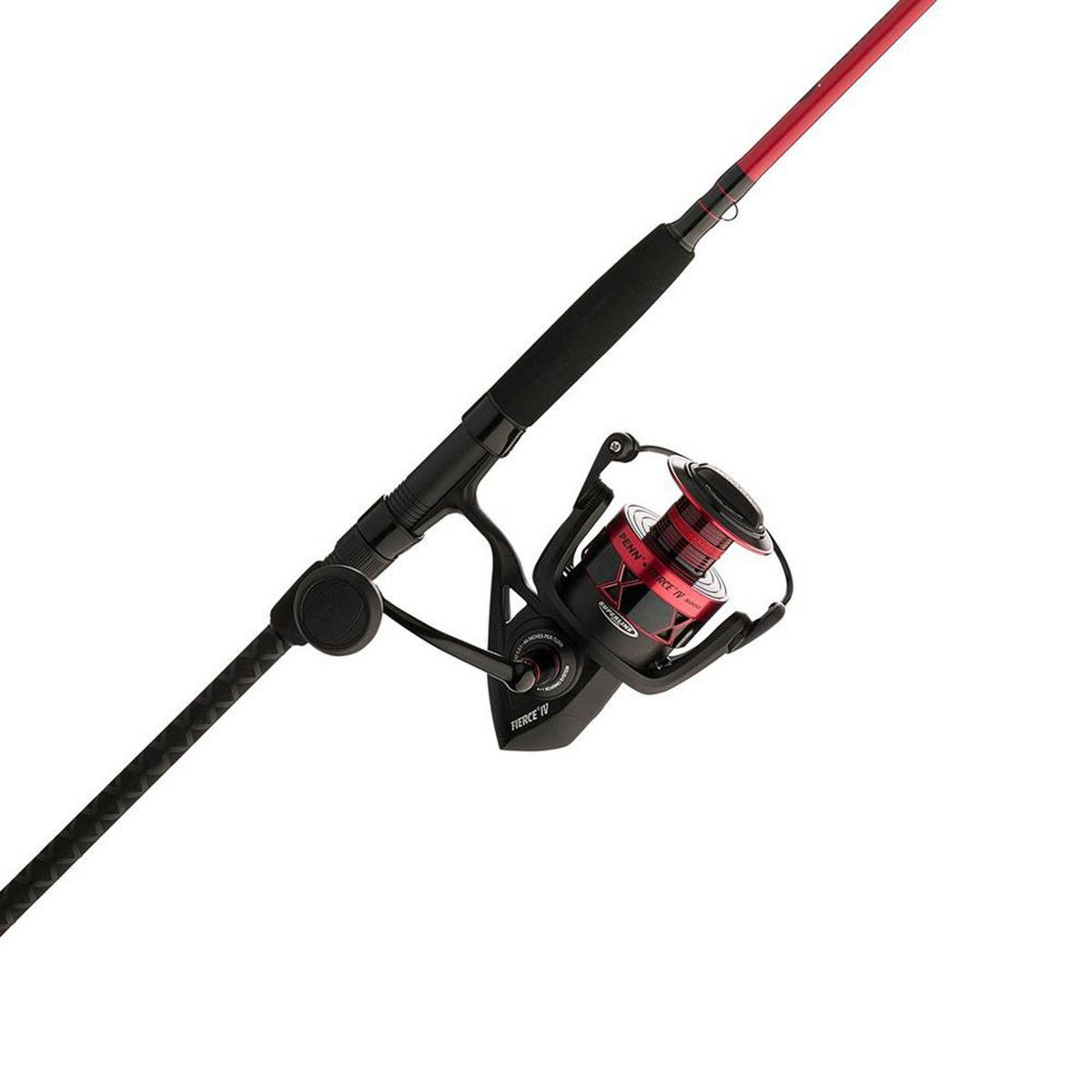 Fierce IV Spinning Rod and Reel Combo, Heavy Power, 10'0", Reel Size 8000,