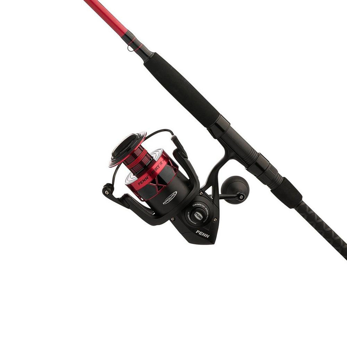 Fierce IV Spinning Rod and Reel Combo, Heavy Power, 10'0", Reel Size 8000,
