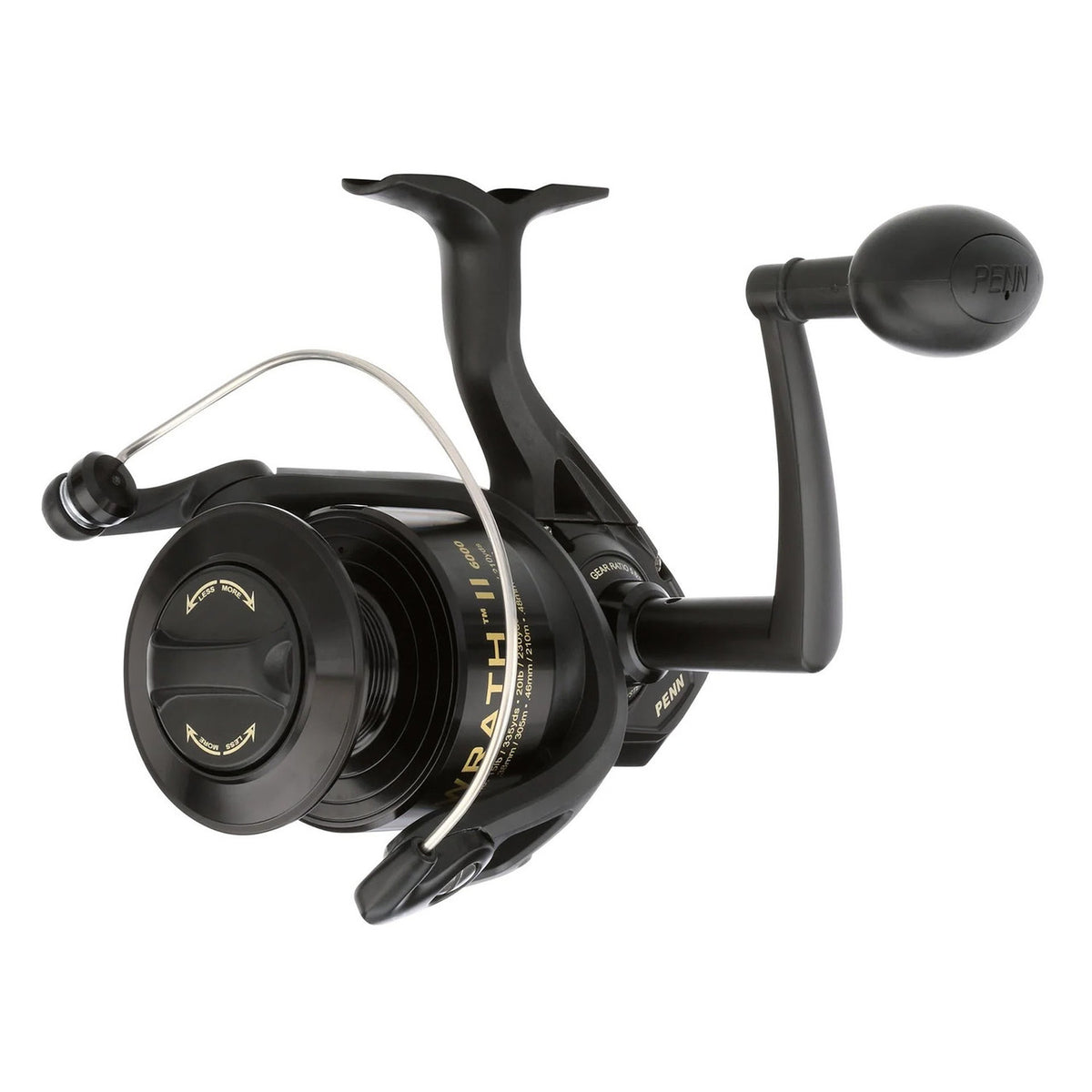 Penn Wrath II Spinning Reels Front Image in 6000