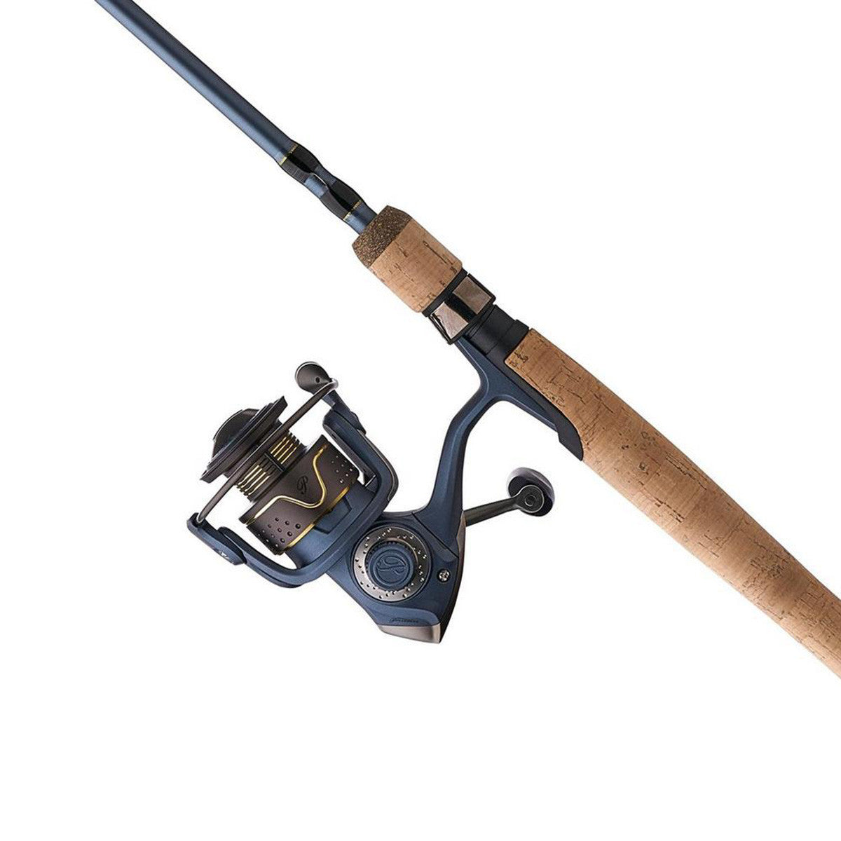 Pflueger President Spinning Rod and Reel Combo Left Side Reel Image