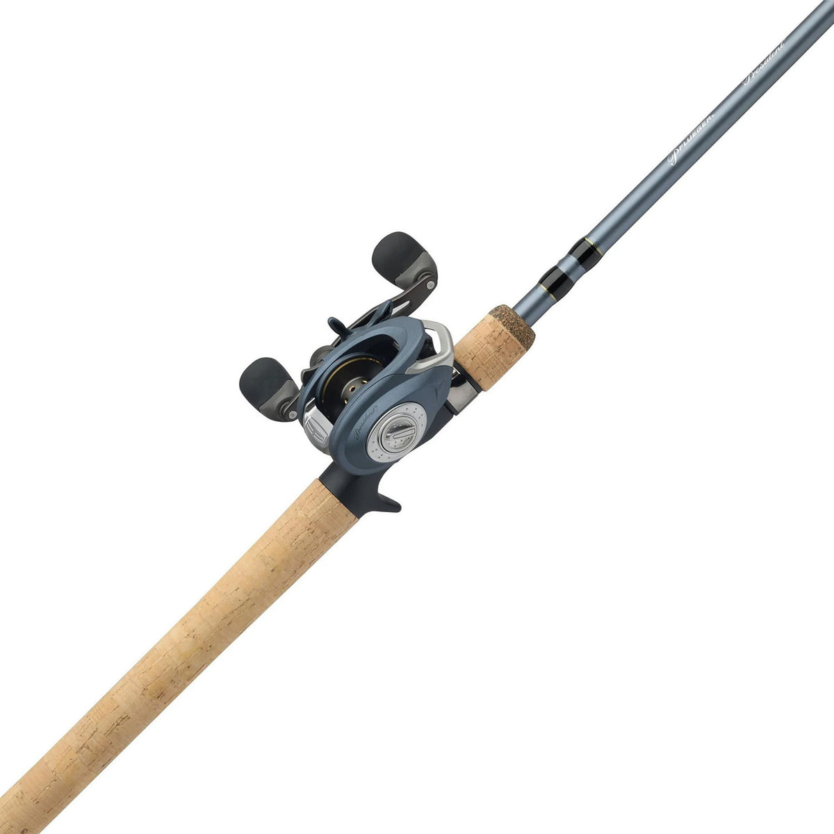 Pflueger President Baitcast Combo angled image