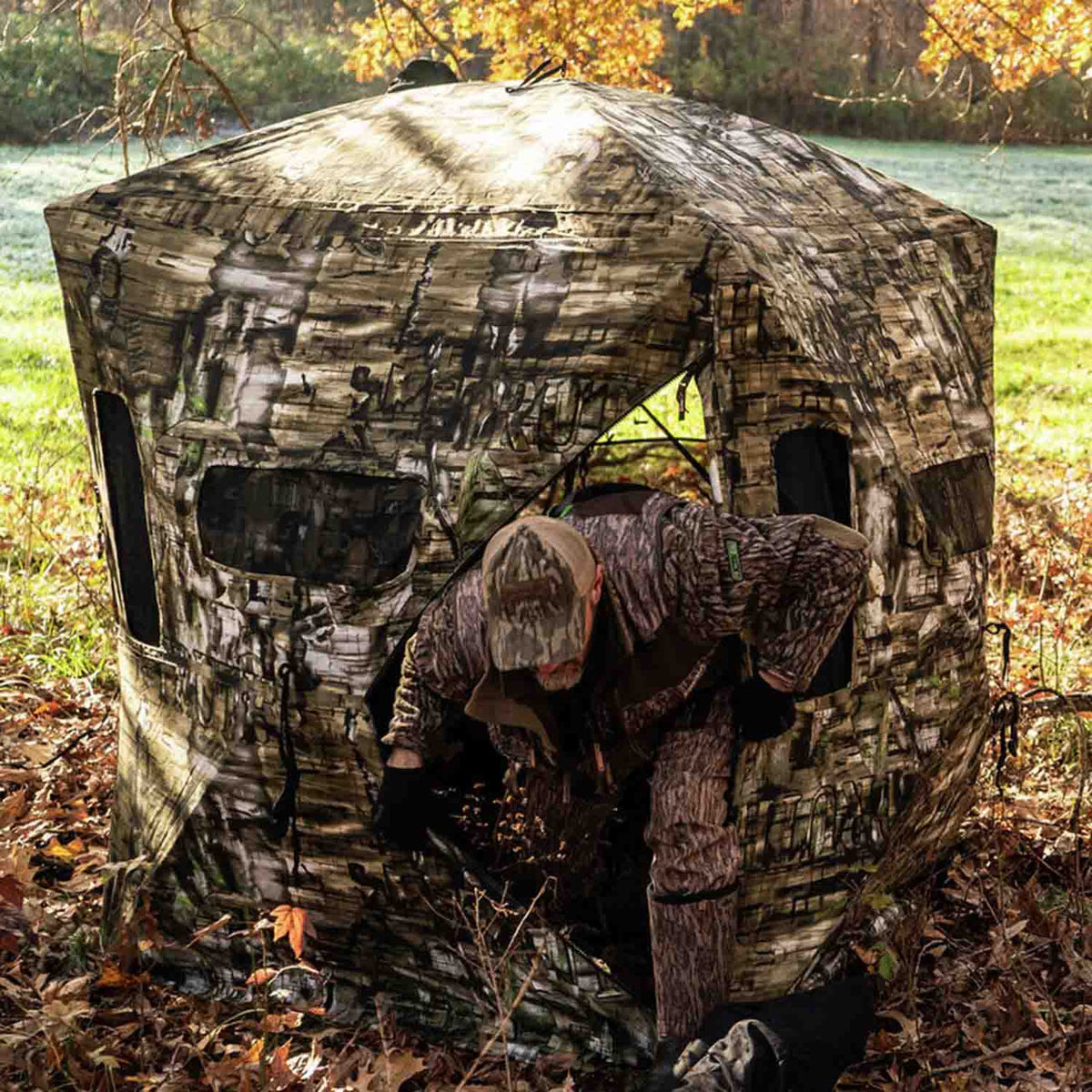 Primos Double Bull SurroundView Max Hunting Ground Blind Door Image