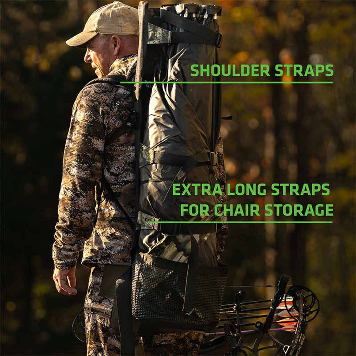 Double Bull Raised Hunting Ground Blind