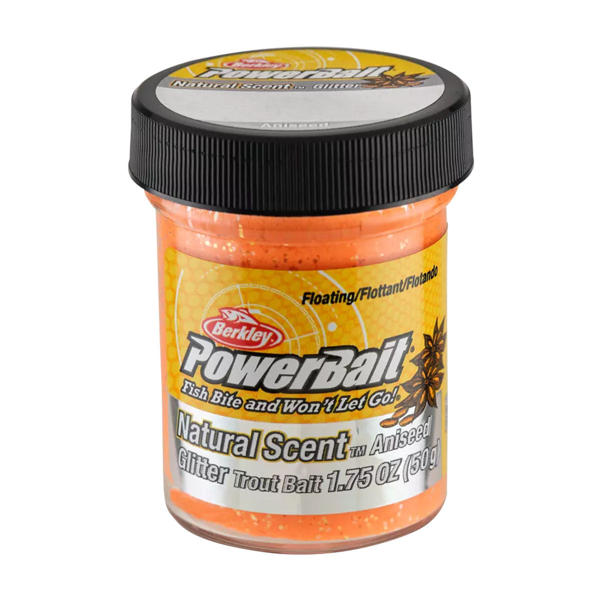 PowerBait Natural Glitter Trout Bait Dough