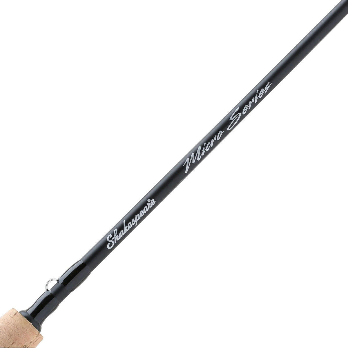 Rod Branding Image of the Shakespeare Micro Series 2-Piece Spinning Rod.