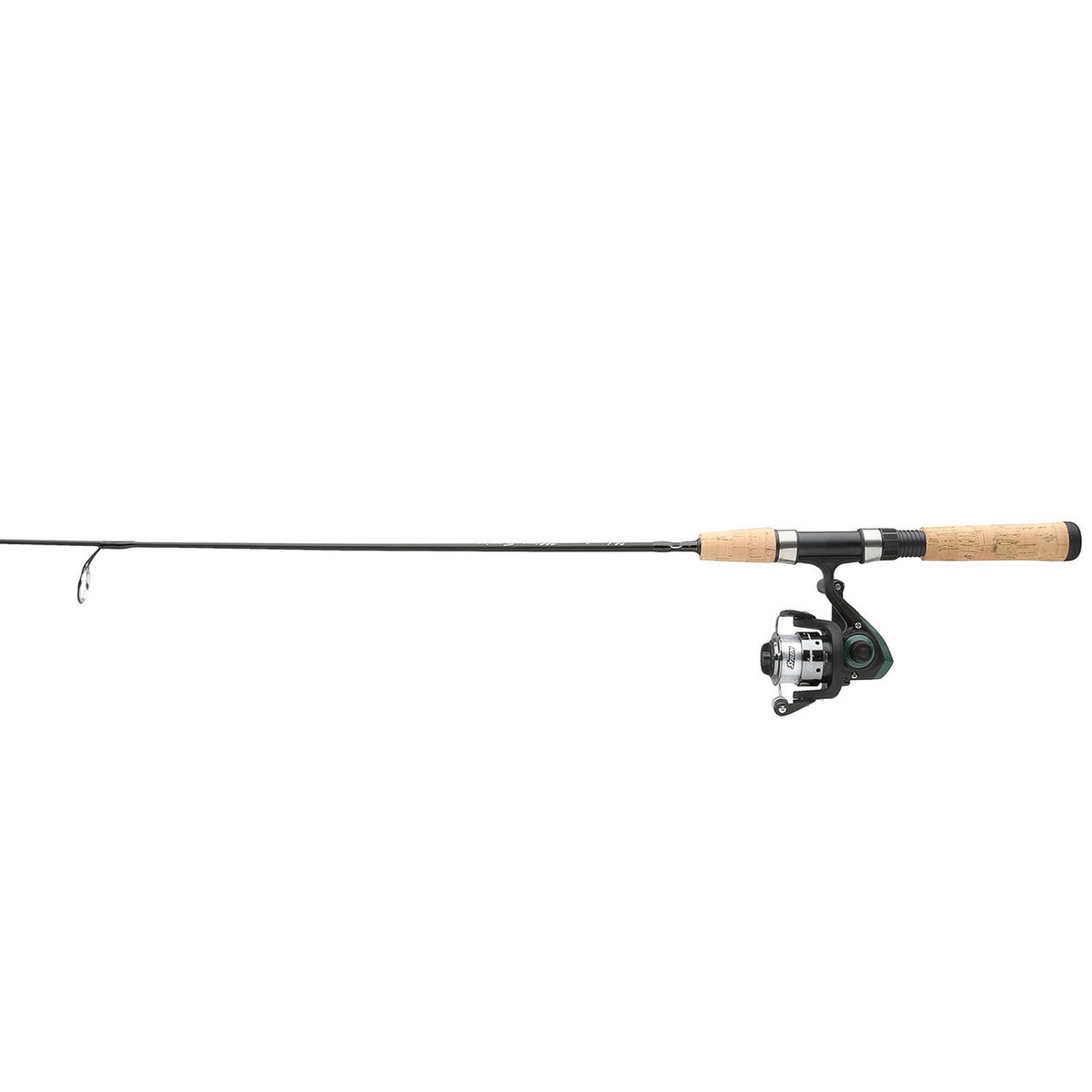 Side image of the Shakespeare Micro Series Spincast Rod and Reel Combo.
