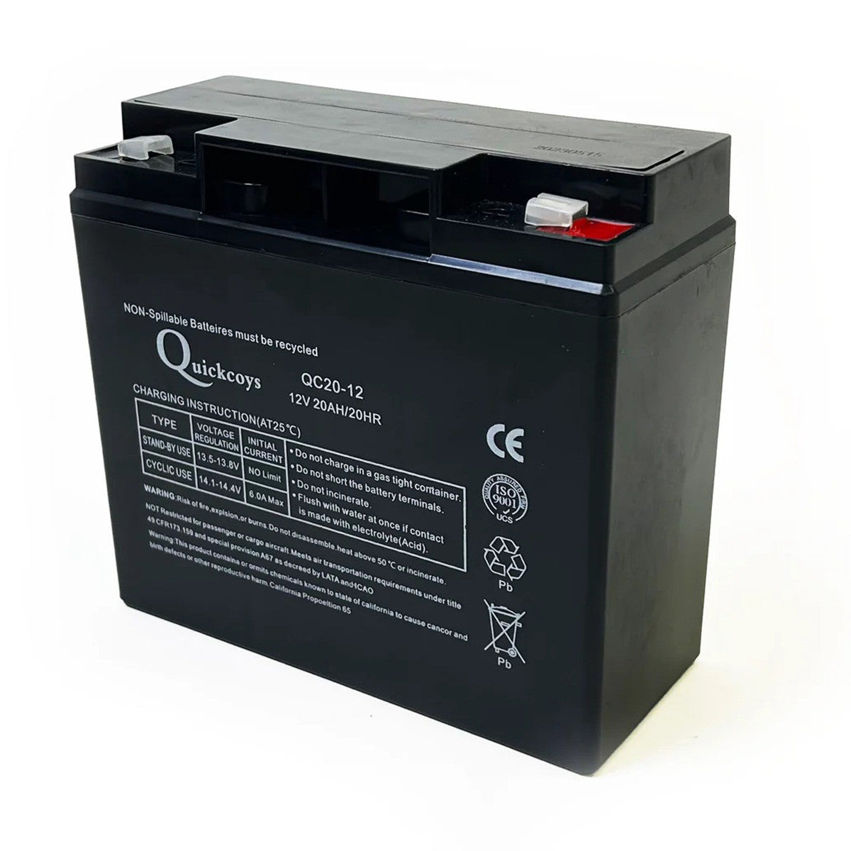 Quickcoys Motion Decoy System Battery Image