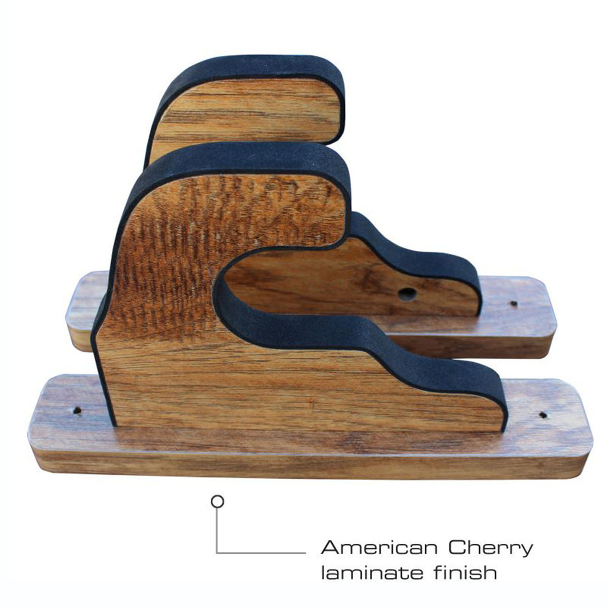 Rush Creek 2-Piece Padded Gun Display Wall Hooks side image