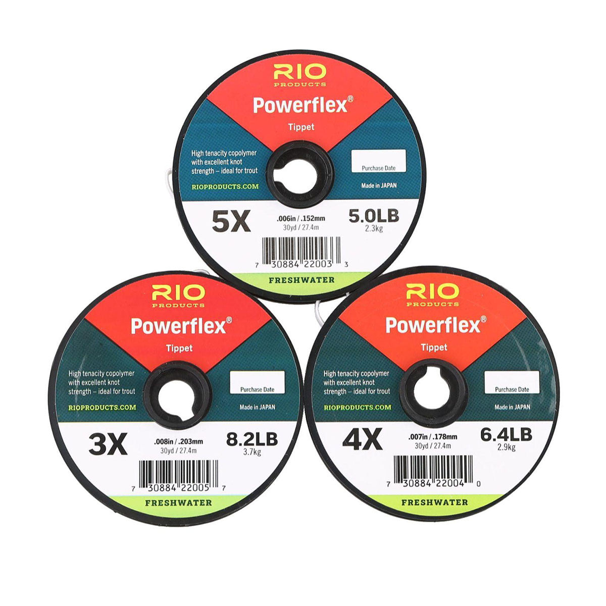 Rio Powerflex Tippet - 3 Pack Image