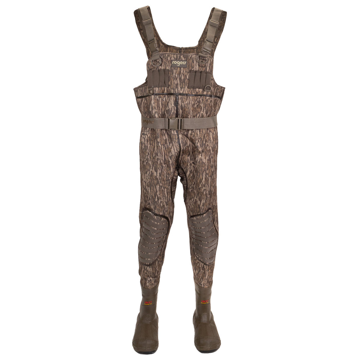 Rogers Men's Elite 5mm Neoprene Waders in Mossy Oak Bottomland