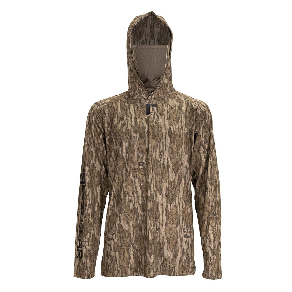 mask up image of Rogers Youth Elite Chill Hoodie + Bug Protection.