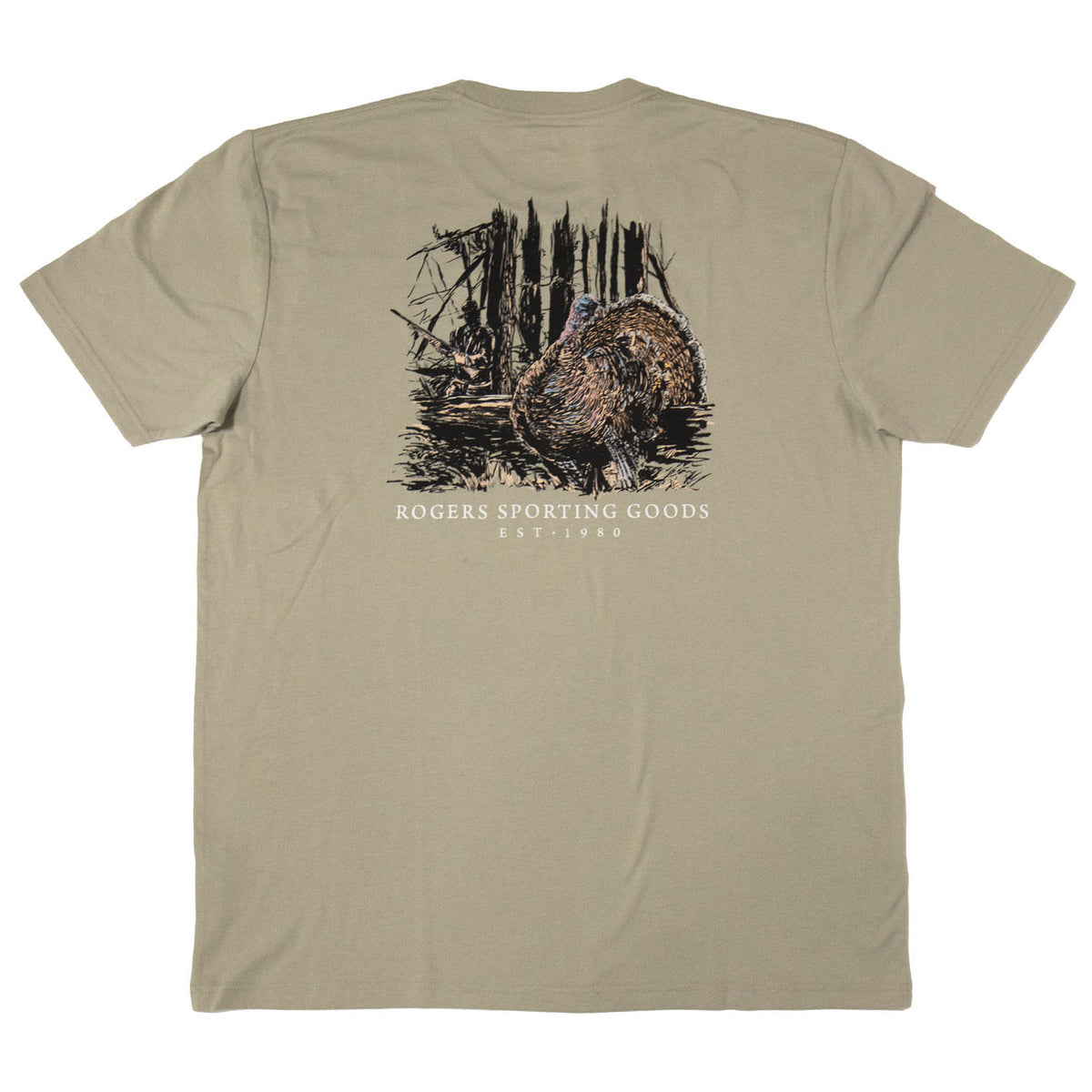 back image of Rogers Timber Strutter T-Shirt.