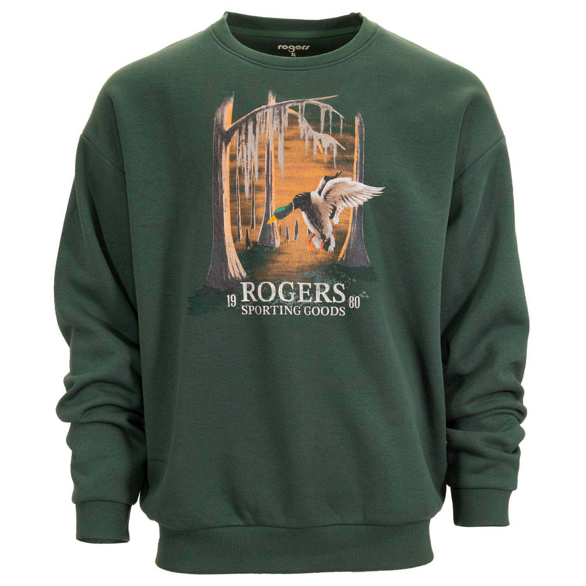 Image of Rogers Vintage Timber Mallard Crew in Pineneedle