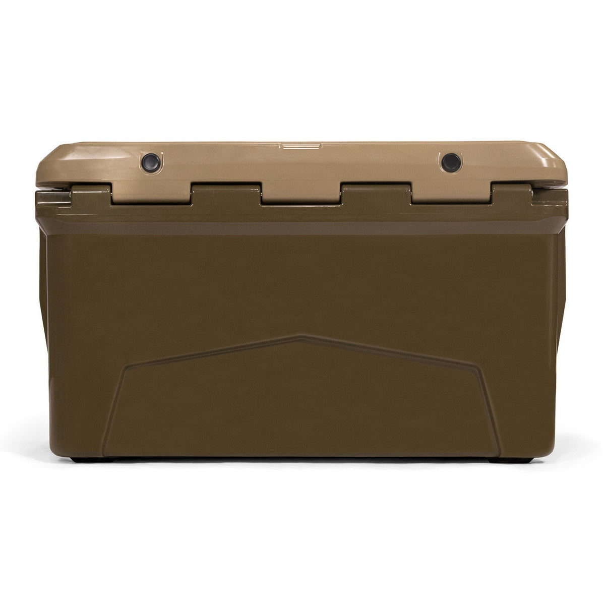 Back Image of the Rogers Workin' Man 45-Quart Cooler - Mossy Oak Edition.
